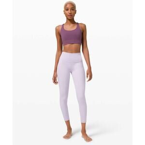 Lululemon Wunder Under High-Rise Tight 25" Luxtreme Lined Lavender Dew